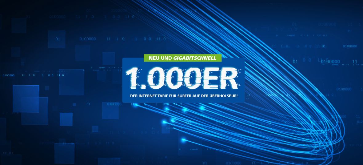 1.000er Internet-Tarif